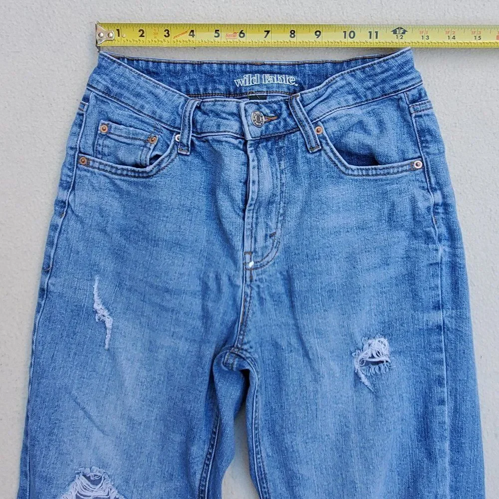 Wild Fable high rise mom jeans cropped 25" inseam - Picture 4 of 7